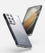 Противоударен Хибриден Калъф за Samsung S21 Ultra, Ringke Fusion Case, Прозрачен (5)