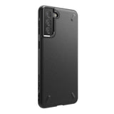 Противоударен Силиконов Калъф за Samsung S21, Ringke Onyx Case, Черен (7)