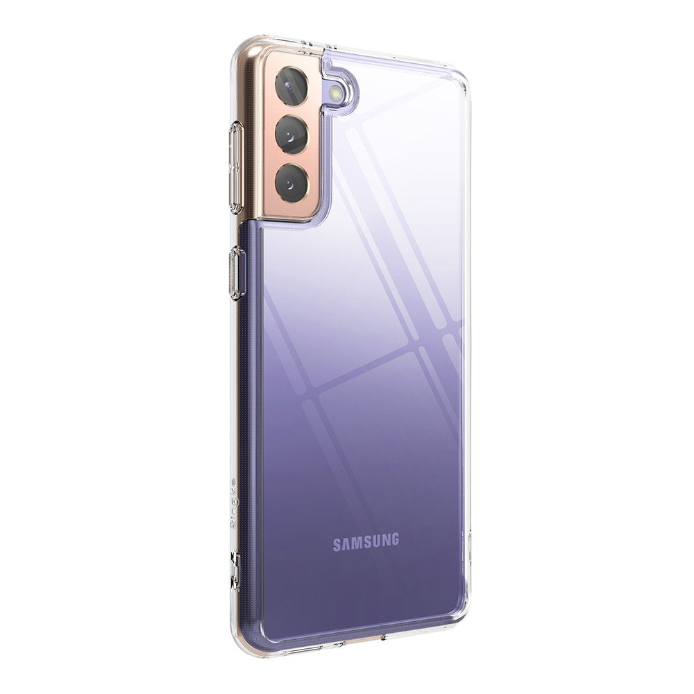 Противоударен Хибриден Калъф за Samsung S21 Plus, Ringke Fusion Case, Прозрачен (3)