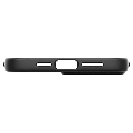 Противоударен Силиконов Калъф за за iPhone 13 Pro, Spigen Liquid Air Case, Черен (8)
