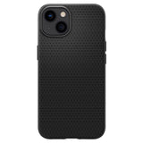 Противоударен Силиконов Калъф за за iPhone 13, Spigen Liquid Air Case, Черен (3)