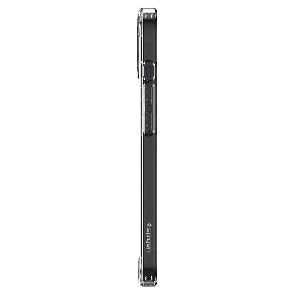 Противоударен Хибриден Калъф за iPhone 13 Mini, Spigen Ultra Hybrid Case, Прозрачен (6)