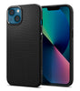 Противоударен Силиконов Калъф за за iPhone 13, Spigen Liquid Air Case, Черен