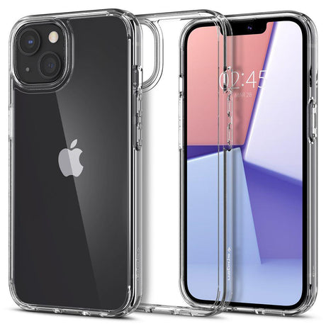 Противоударен Хибриден Калъф за iPhone 13, Spigen Ultra Hybrid Case, Прозрачен