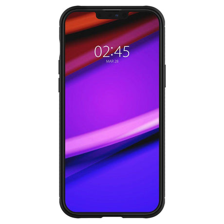 Противоударен Силиконов Калъф за iPhone 13 Pro, Spigen Rugged Armor Case, Черен (4)