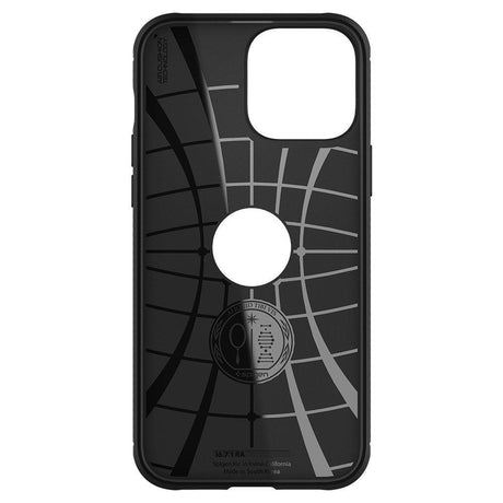 Противоударен Силиконов Калъф за iPhone 13 Pro, Spigen Rugged Armor Case, Черен (6)