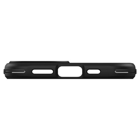 Противоударен Силиконов Калъф за iPhone 13 Mini, Spigen Rugged Armor Case, Черен (8)