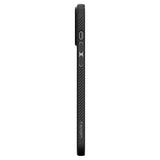 Противоударен Силиконов Калъф за за iPhone 13 Pro Max, Spigen Liquid Air Case, Черен (7)