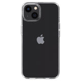Противоударен Силиконов Калъф за iPhone 13 Mini, Spigen Liquid Crystal Case, Прозрачен (5)