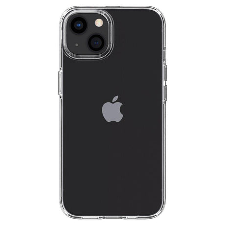 Противоударен Силиконов Калъф за iPhone 13 Mini, Spigen Liquid Crystal Case, Прозрачен (5)