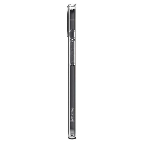 Противоударен Силиконов Калъф за iPhone 13 Mini, Spigen Liquid Crystal Case, Прозрачен (7)