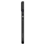 Противоударен Силиконов Калъф за за iPhone 13 Mini, Spigen Liquid Air Case, Черен (7)