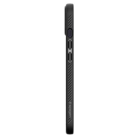 Противоударен Силиконов Калъф за за iPhone 13 Mini, Spigen Liquid Air Case, Черен (7)