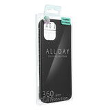 Силиконов Калъф за iPhone 13, Roar Color Case, Черен (4)