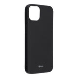 Силиконов Калъф за iPhone 13, Roar Color Case, Черен