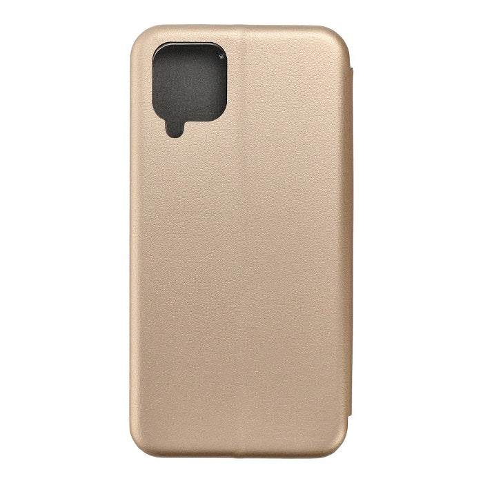 Кожен Калъф за Samsung A22 4G, Forcell Elegance Book Case, Златист (2)