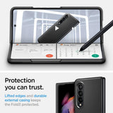 Противоударен Калъф за Samsung Z Fold 3, Spigen Thin Fit Case, Черен (7)