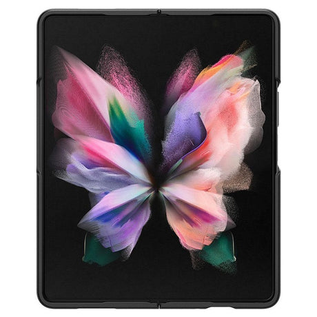 Противоударен Калъф за Samsung Z Fold 3, Spigen Thin Fit Case, Черен (4)