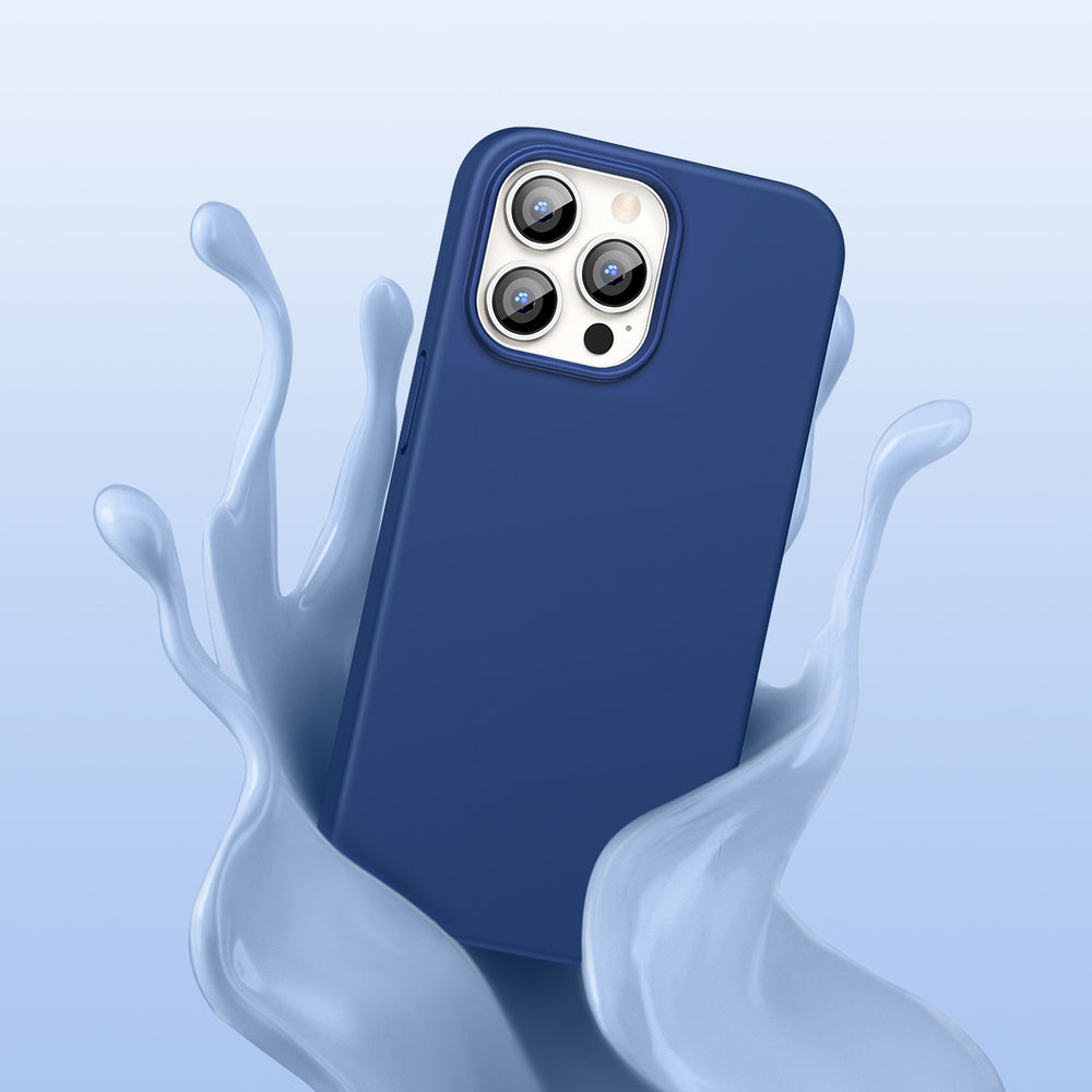 Силиконов Калъф за iPhone 13 Pro, Ugreen Soft Case, Син (4)