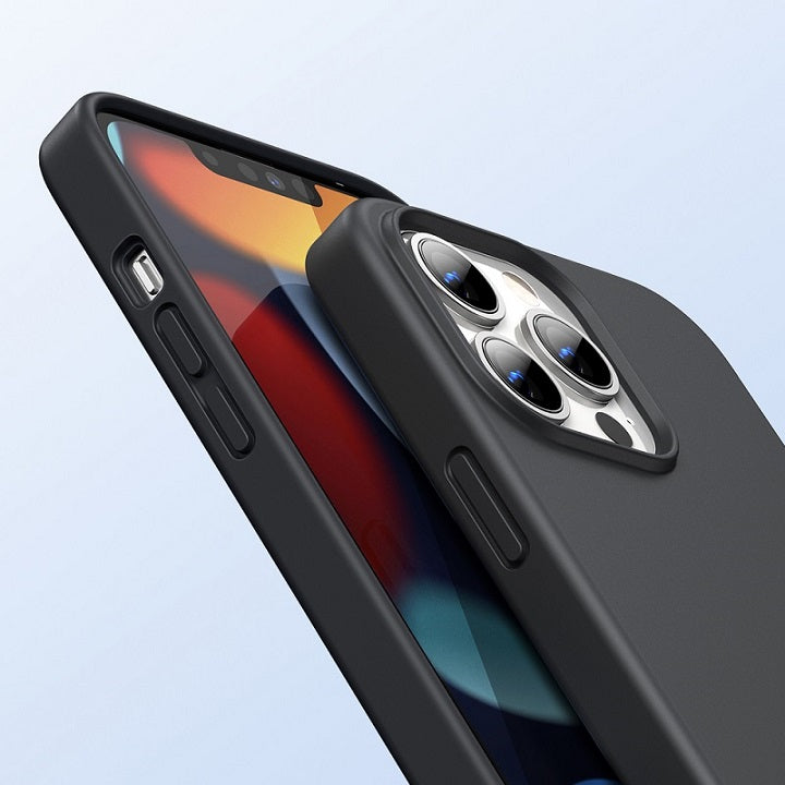 Силиконов Калъф за iPhone 13 Pro, Ugreen Soft Case, Черен (2)
