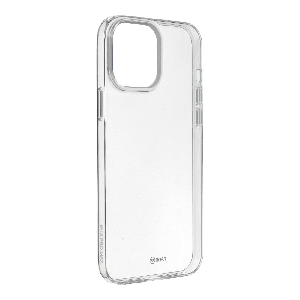 Силиконов Калъф за iPhone 13 Mini, Roar Case, Прозрачен