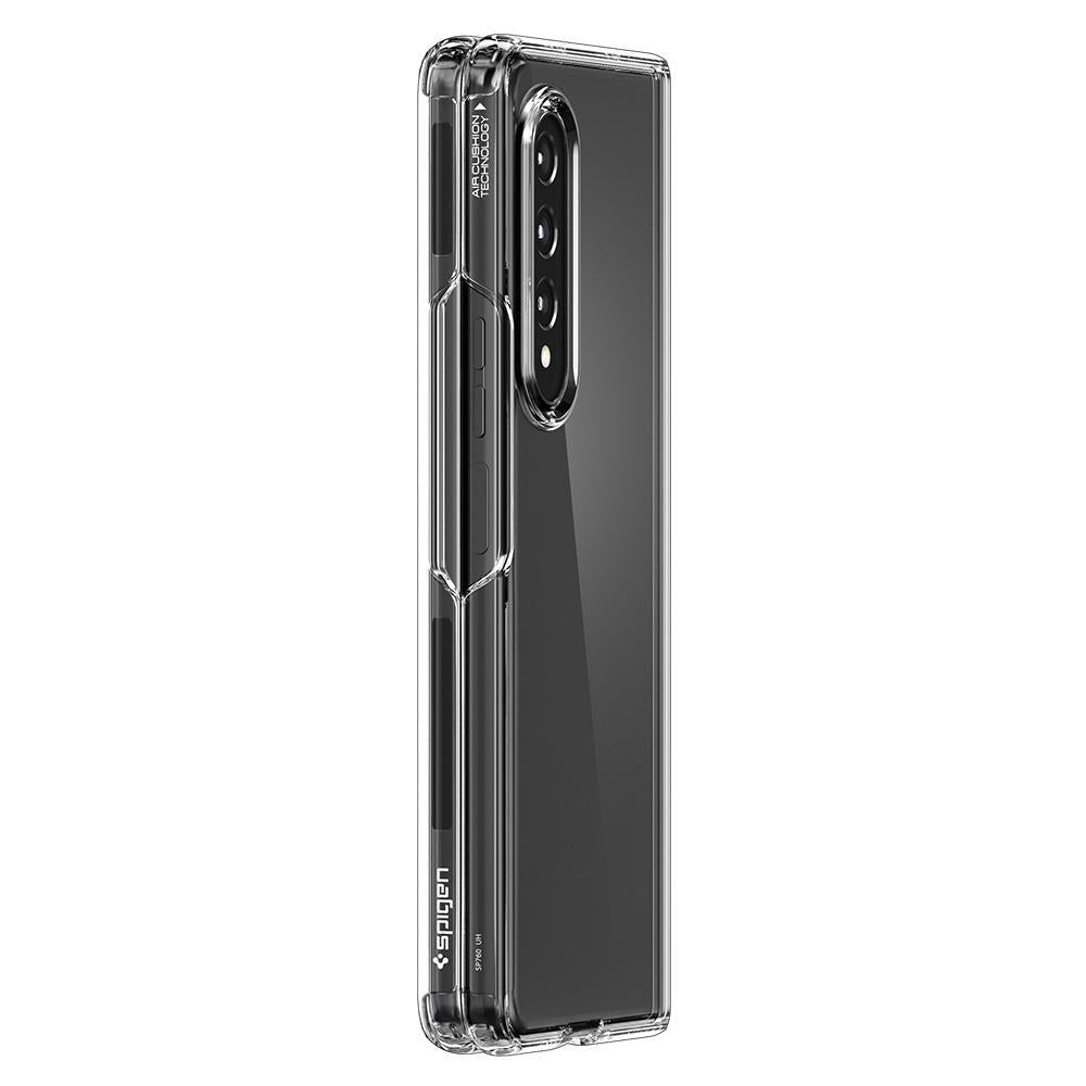 Противоударен Калъф за Samsung Z Fold 3, Spigen Ultra Hybrid Case, Прозрачен (3)