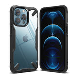 Противоударен Хибриден Калъф за iPhone 13 Pro, Ringke Fusion X Case, Черен (2)