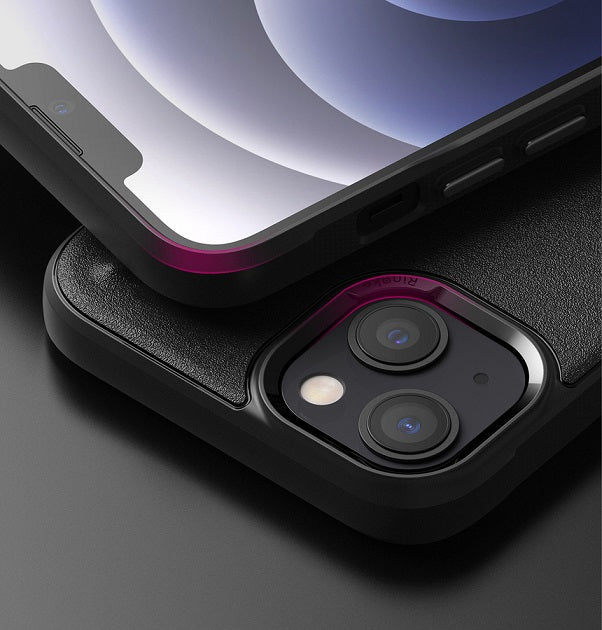 Противоударен Силиконов Калъф за iPhone 13 Mini, Ringke Onyx Case, Черен (5)