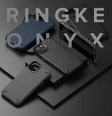 Противоударен Силиконов Калъф за iPhone 13 Mini, Ringke Onyx Case, Черен (6)