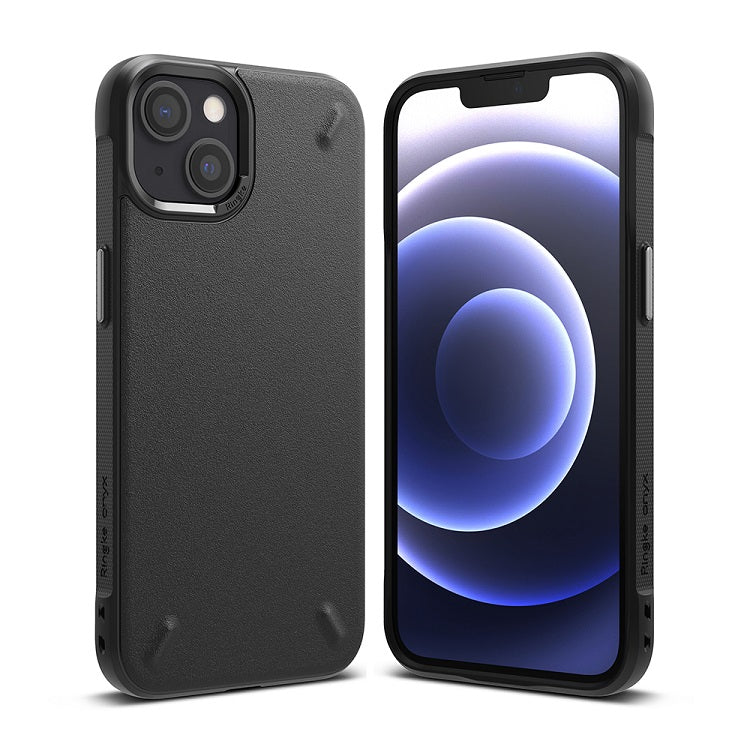 Противоударен Силиконов Калъф за iPhone 13 Mini, Ringke Onyx Case, Черен
