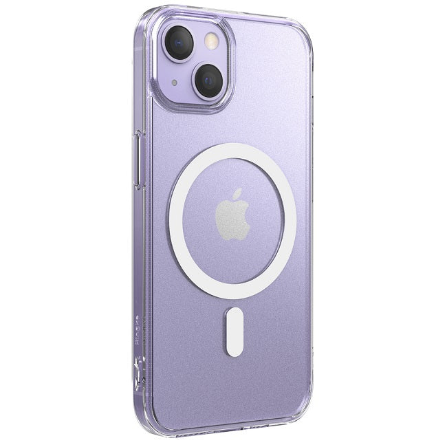 Magsafe Противоударен Калъф за iPhone 13 Mini, Ringke Fusion Magsafe Matte Case, Прозрачен (3)