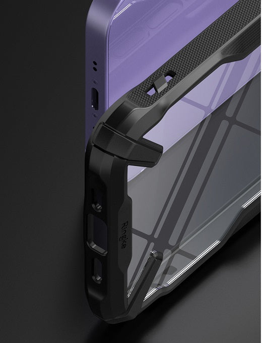 Противоударен Хибриден Калъф за iPhone 13 Mini, Ringke Fusion X Case, Черен (5)