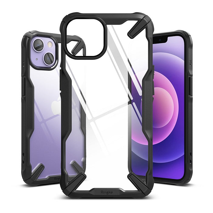 Противоударен Хибриден Калъф за iPhone 13 Mini, Ringke Fusion X Case, Черен (2)