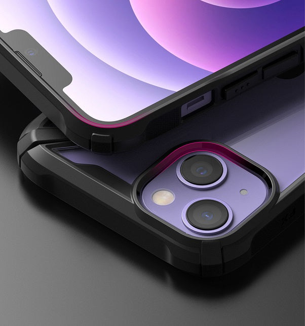 Противоударен Хибриден Калъф за iPhone 13 Mini, Ringke Fusion X Case, Черен (4)