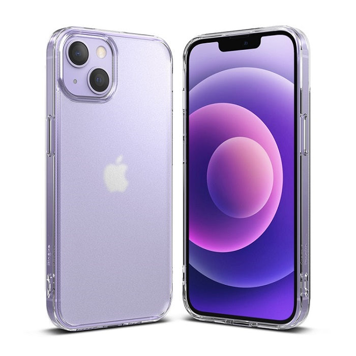 Противоударен Хибриден Калъф за iPhone 13 Mini, Ringke Fusion Matte Case, Прозрачен (3)