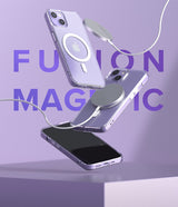 Magsafe Противоударен Калъф за iPhone 13 Mini, Ringke Fusion Magsafe Matte Case, Прозрачен (8)