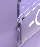 Magsafe Противоударен Калъф за iPhone 13 Mini, Ringke Fusion Magsafe Matte Case, Прозрачен (5)
