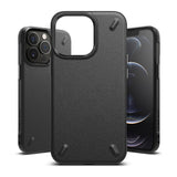 Противоударен Силиконов Калъф за iPhone 13 Pro Max, Ringke Onyx Case, Черен (2)