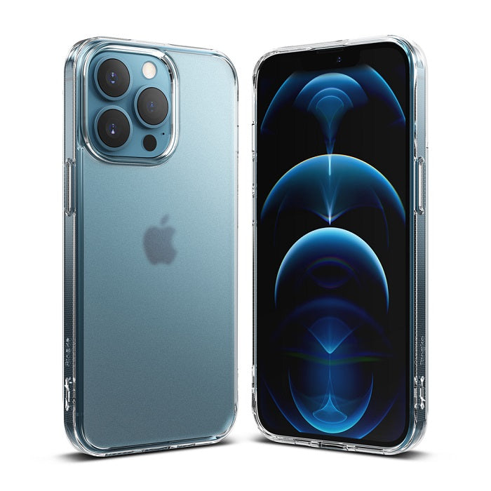 Противоударен Хибриден Калъф за iPhone 13 Pro Max, Ringke Fusion Matte Case, Прозрачен (5)