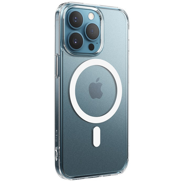 Magsafe Противоударен Калъф за iPhone 13 Pro Max, Ringke Fusion Matte Case, Прозрачен (2)
