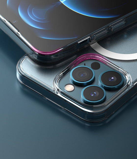 Magsafe Противоударен Калъф за iPhone 13 Pro Max, Ringke Fusion Matte Case, Прозрачен (6)