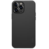 Калъф с Поставка за iPhone 13 Pro Max, Nillkin Super Frosted Case, Черен