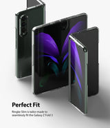Поликарбонатен Калъф за Samsung Z Fold 3, Ringke Ultra-Thin Case, Прозрачен (2)