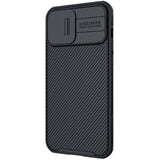 Калъф с Плъзгач за Камера за iPhone 13 Pro Max, Nillkin CamShield Case, Черен (2)