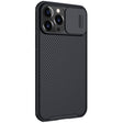 Калъф с Плъзгач за Камера за iPhone 13 Pro Max, Nillkin CamShield Case, Черен