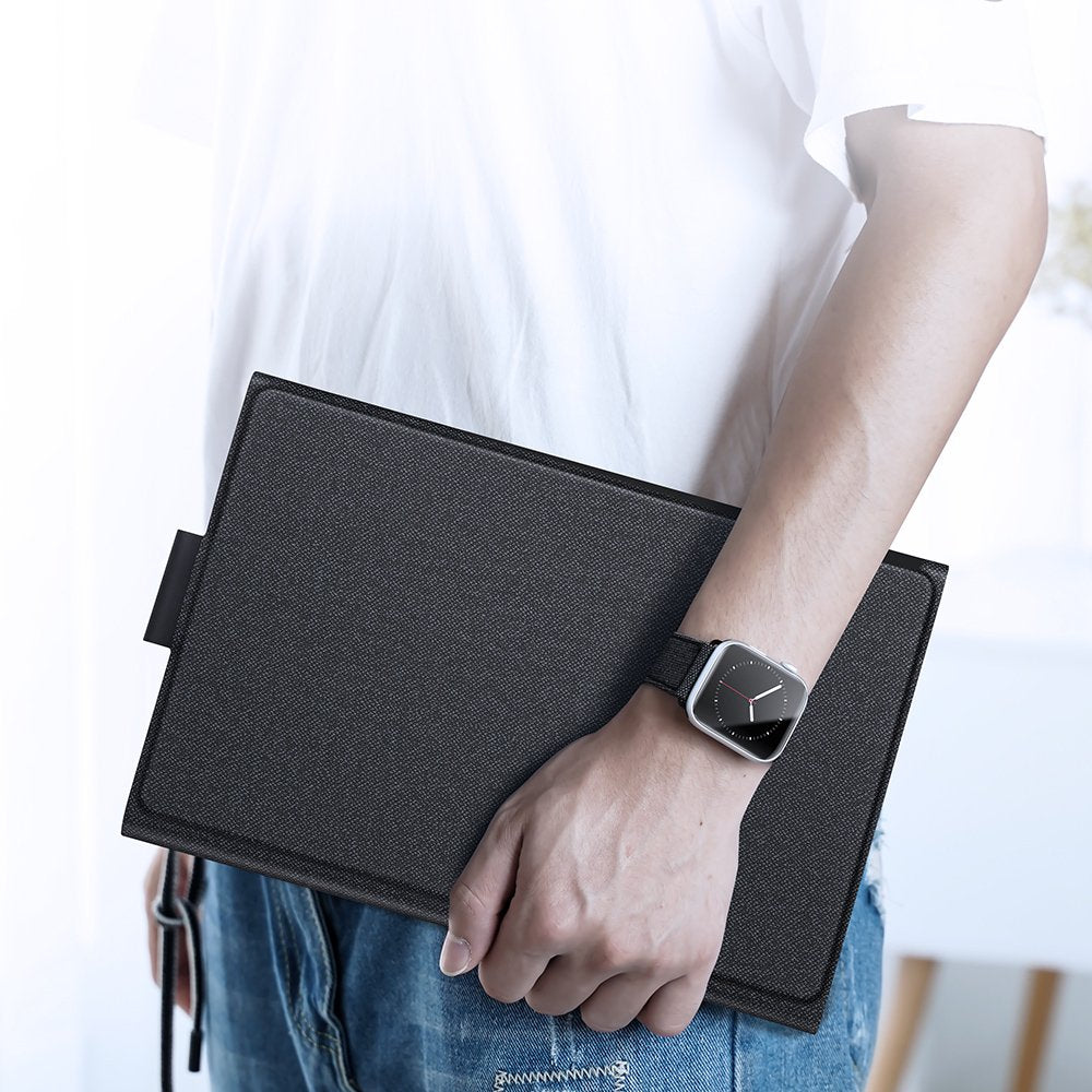 Калъф с Клавиатура за Samsung Tab S8 Plus/ S7 Plus/ S7 FE, Dux Ducis Touchpad Keyboard Case, Черен (6)