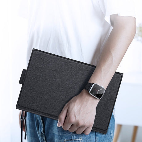 Калъф с Клавиатура за Samsung Tab S8 Plus/ S7 Plus/ S7 FE, Dux Ducis Touchpad Keyboard Case, Черен (6)