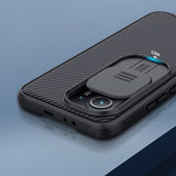 Калъф с Плъзгач за Камера за Xiaomi Mi 11, Nillkin CamShield Case, Черен (3)