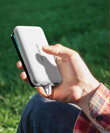 Външна Батерия за iPhone и iPad, Rawpower Bank Lightning 10000mAh, Бял (2)