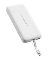 Външна Батерия за iPhone и iPad, Rawpower Bank Lightning 10000mAh, Бял